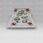 Strofinaccio Merry Christmas Frozen cerchio Tessitura Randi