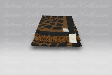 Plaid Camerun nero-tortora Cecchi&Cecchi Agolab