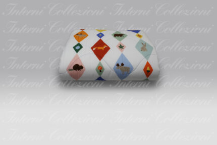 Quilt Izylinens Boscolandia Tessitura Toscana Telerie