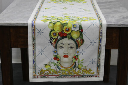 Runner Zagara Tessitura Toscana Telerie