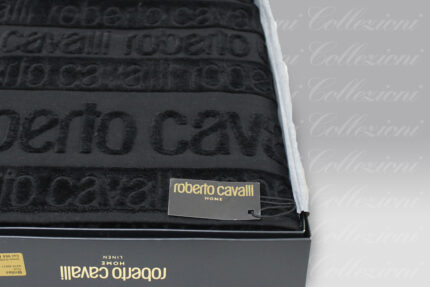Telo Written black Roberto Cavalli