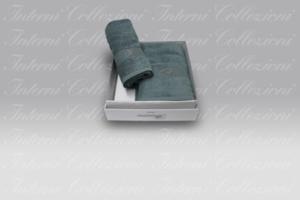 Coppia Asciugamani Risveglio pavone Blumarine