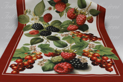 Strofinaccio Artissima Lamponi 4019 rosso Tag House
