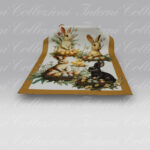 Strofinaccio Artissima Pasqua 4016 arancio Tag House