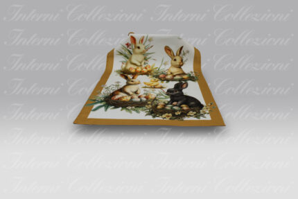 Strofinaccio Artissima Pasqua 4016 arancio Tag House