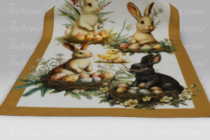 Strofinaccio Artissima Pasqua 4016 arancio Tag House