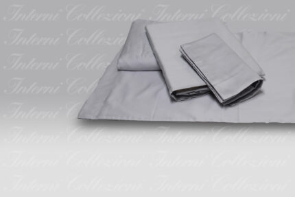Completo Lenzuola Four Season Raso Unito grigio Tag House