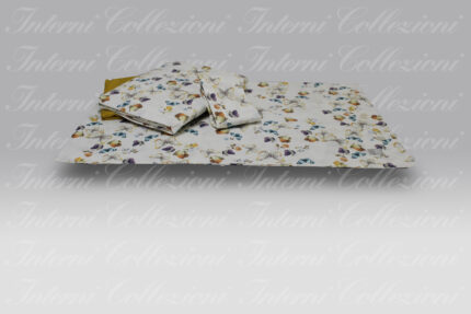 Completo Lenzuola Papillon 8465 giallo Martha O'Neil