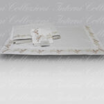 Completo Letto Corallomania bianco-beige-terra Mastro Raphael