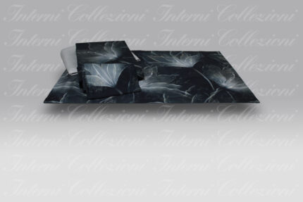 Completo Sacco Abstract Flower blu Mirabello