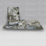 Parure Sacco Saffron blu grigio Kardoll