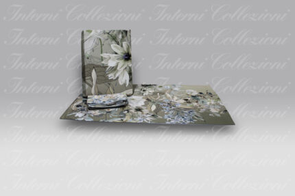 Parure Sacco Saffron blu grigio Kardoll