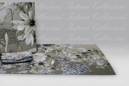 Parure Sacco Saffron blu grigio Kardoll
