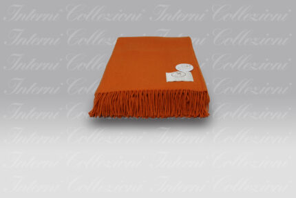 Plaid Eolo arancio Co.Bi