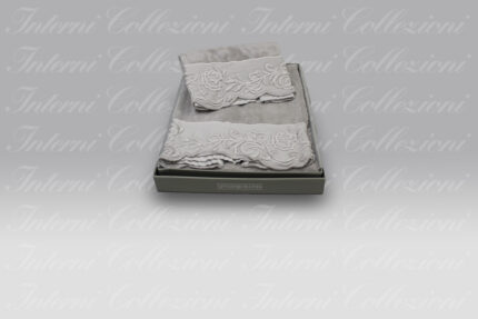 Coppia Spugna 1+1 Dune Merveille grigio perla Mastro Raphael