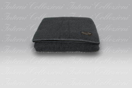 Plaid-Coperta Cervinia grafite Cavalieri