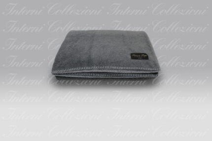 Plaid-Coperta Cervinia grigio Cavalieri