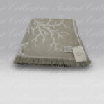 Plaid Corallina bianco-naturale Cecchi e Cecchi Agolab