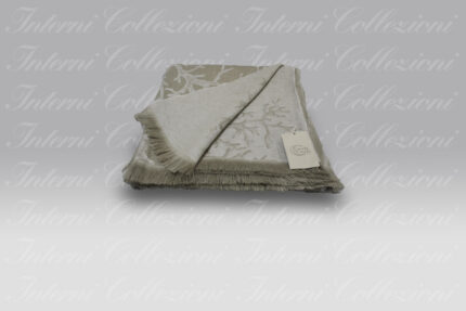 Plaid Corallina bianco-naturale Cecchi e Cecchi Agolab