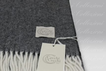 Plaid Scozia unito antracite Cecchi e Cecchi Agolab