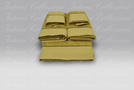 Set Spugna 5 pezzi Piper ocra David Home Collection