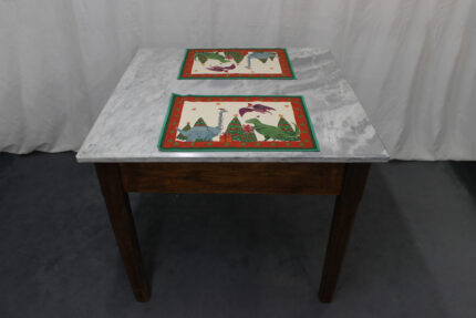 Set tovagliette MYMAT Jurassic Tessitura Toscana Telerie