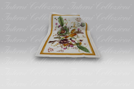 Strofinaccio Hortus-arancio Tessitura Toscana Telerie