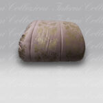 Trapunta Impero velluto rosa antivo-malva stampa oro David Home Collection
